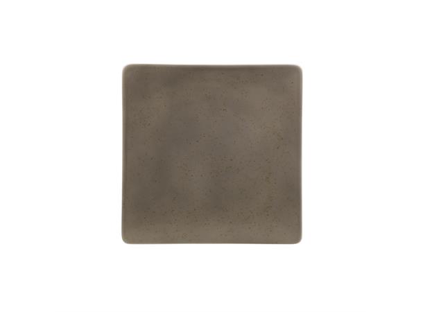 POTTERY tallerken 240x240mm Dekor: Unique Light Grey